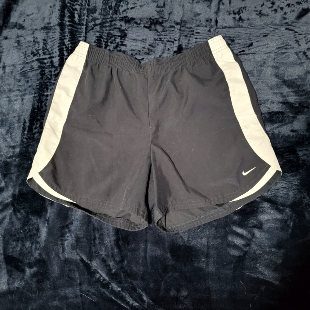 Nike Black and White Sports Shorts